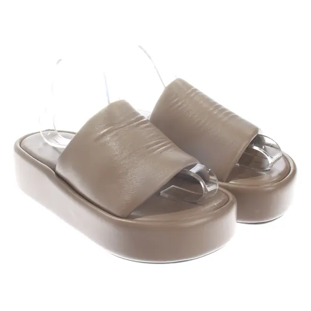 Plateausandalen, in Braun, Balenciaga