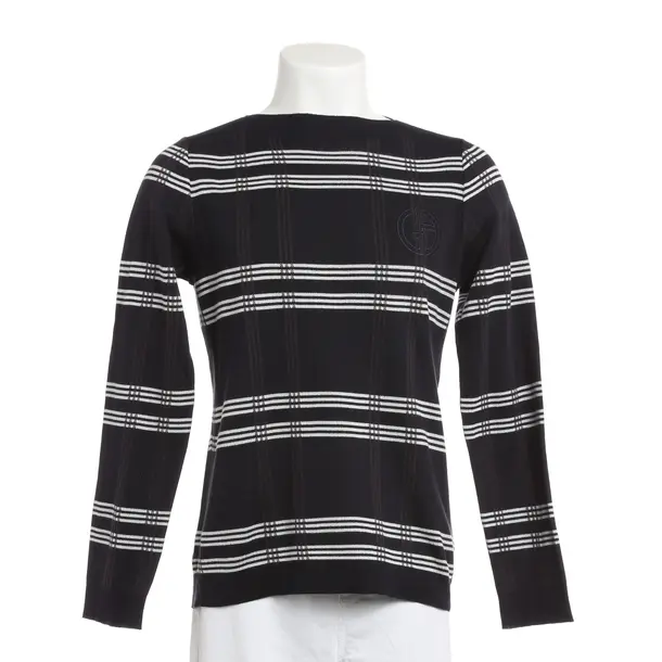 Jumper, in Multicolored, Cotton, Giorgio Armani