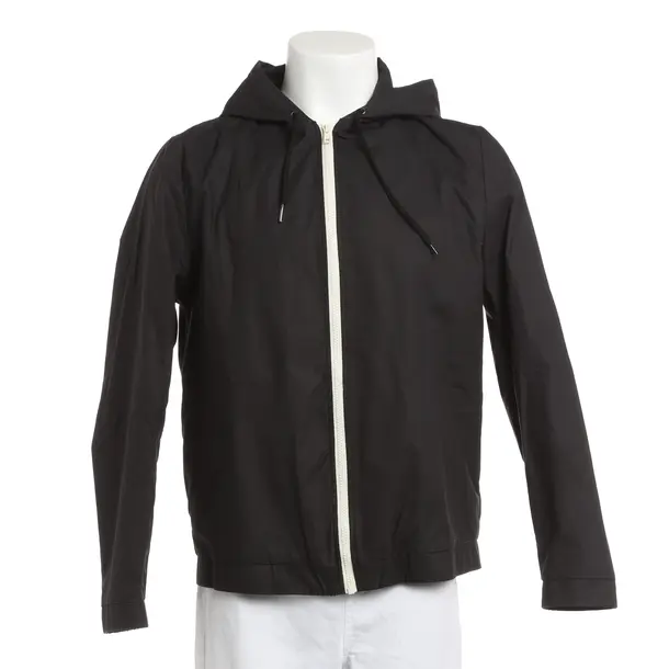 Sommerjacke, in Schwarz, Baumwolle, American Vintage