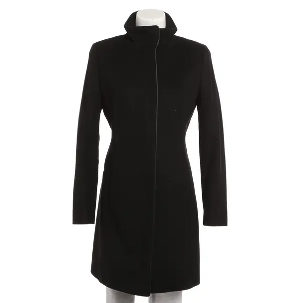 Cappotto mezza stagione, in Nero, Lana, Hugo Boss Etichetta Rossa