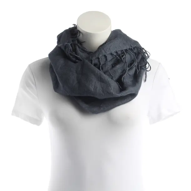 Stola, in Blu, Cachemire, Brunello Cucinelli