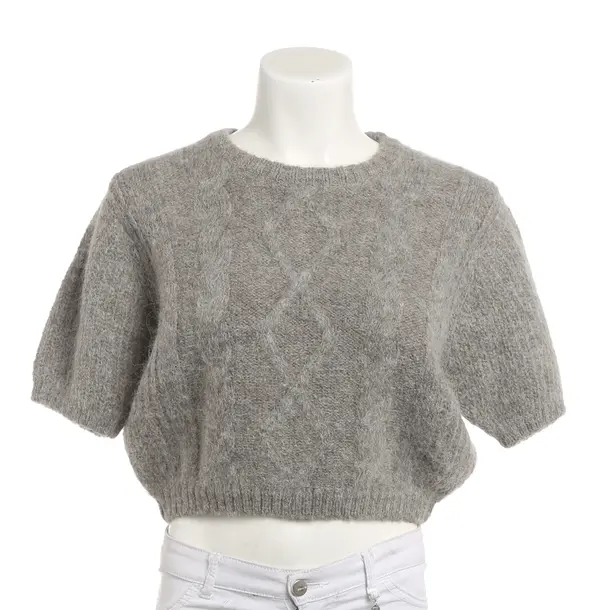 Shirt, in Grau, Wolle, Munthe