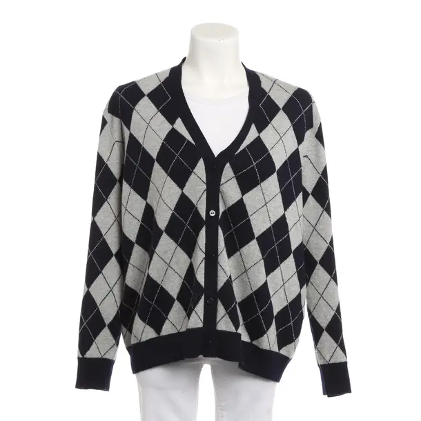 Strickjacke, in Navy, Kaschmir, Lisa Yang