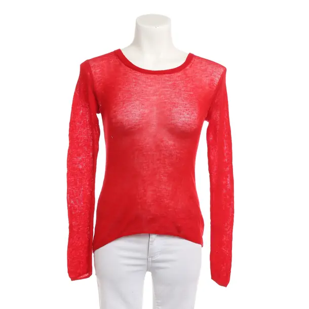 Manica lunga, in Rosso, Cotone, Vintage americano