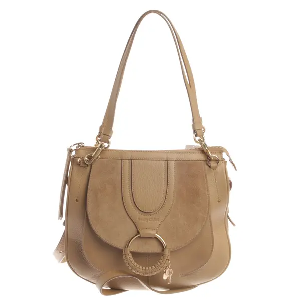 Shoulder Bag, in Brown, Leather, See by Chloé