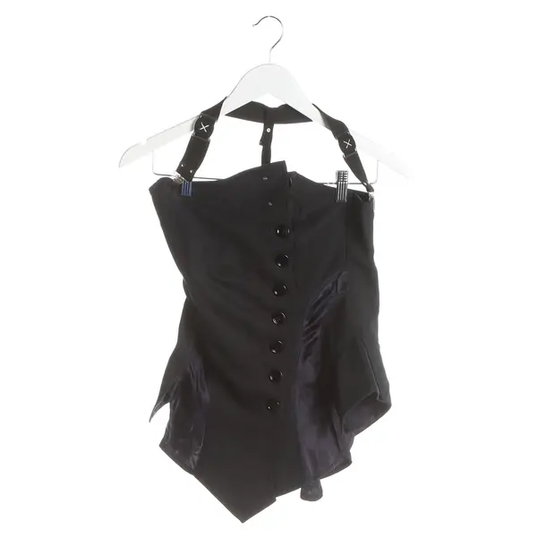 Top, in Navy, Polyester, High Use