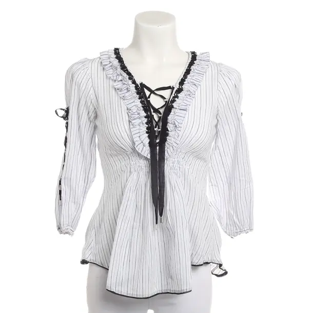 Bluse, in Blau, Baumwolle, High Use