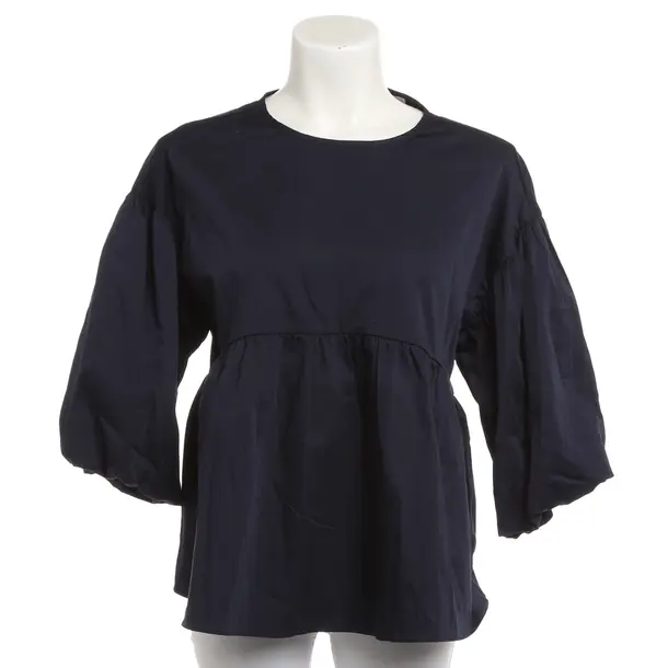 Bluse, in Navy, Baumwolle, Mrs & Hugs