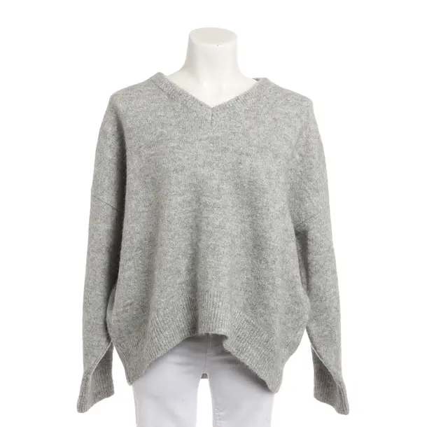 Pullover, in Grau, Wolle, Hugo Boss