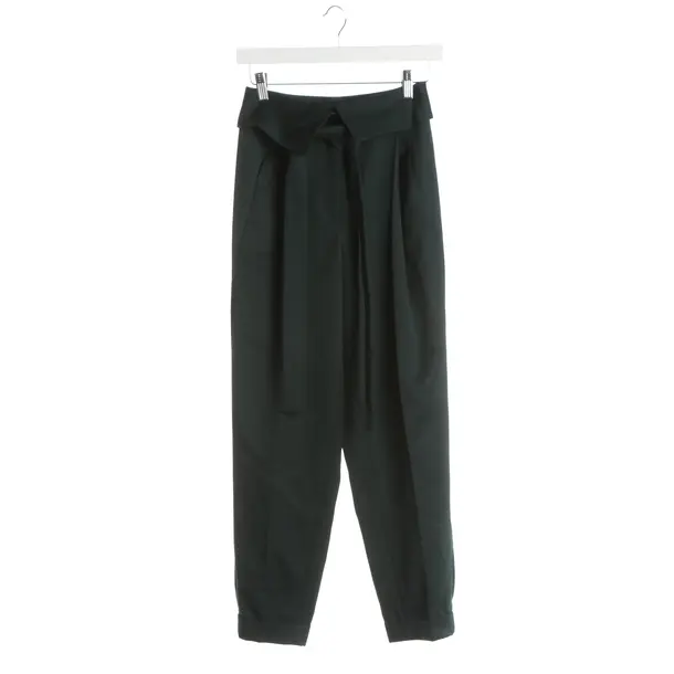 Pants, in Dark Green, Viscose, Nobi Talai