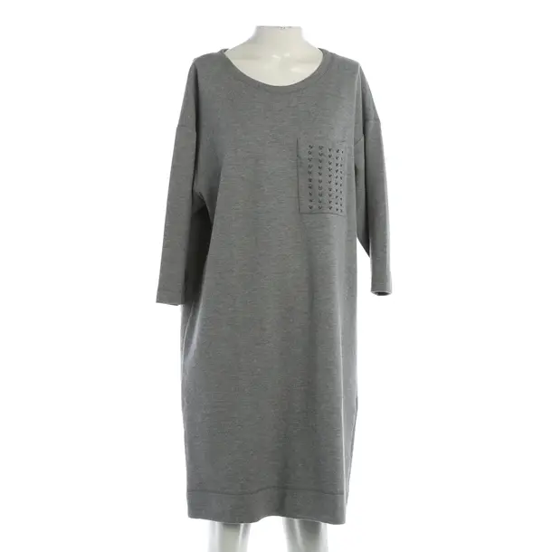 Dress, in Gray, Cotton, Peserico