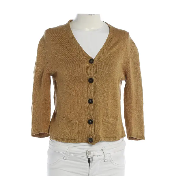 Cardigan, in Brown, Linen, Iris von Arnim