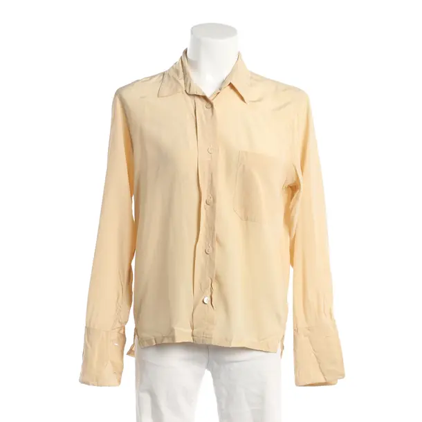 Bluse, in Hellbraun, Seide, Jil Sander