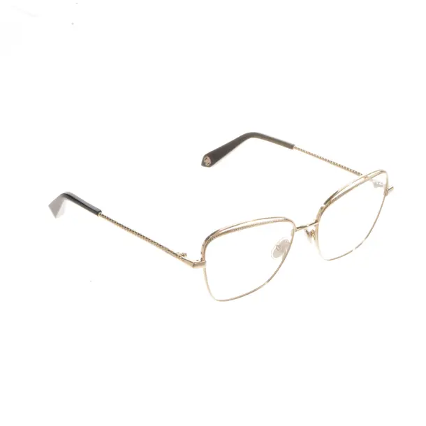 Brillengestell, in Gold, Sonstige Fasern, Roberto Cavalli