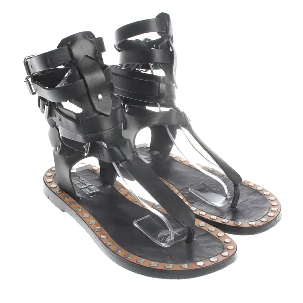 Sandals, in Black, Isabel Marant