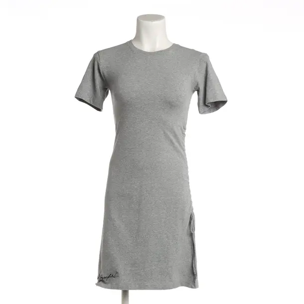 Dress, in Gray, Cotton, Karl Lagerfeld