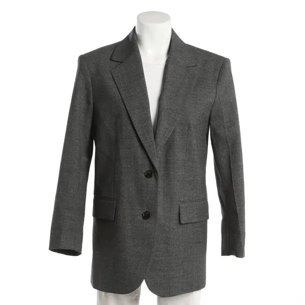 Blazer, in Gray, Polyester, Sandro