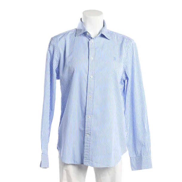 Bluse, in Blau, Baumwolle, Polo Ralph Lauren