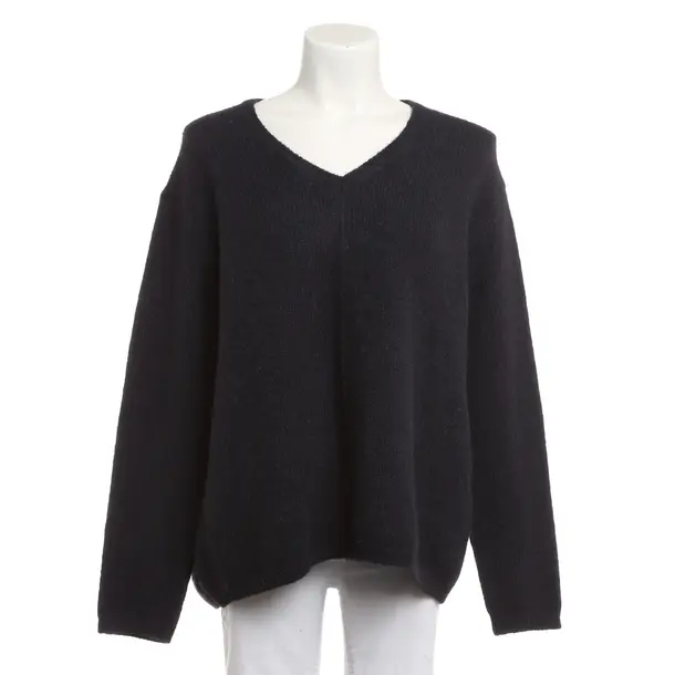 Pullover, in Navy, Polyimid, Closed