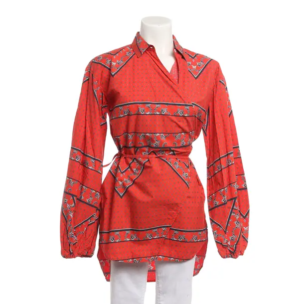 Bluse, in Mehrfarbig, Baumwolle, Ganni