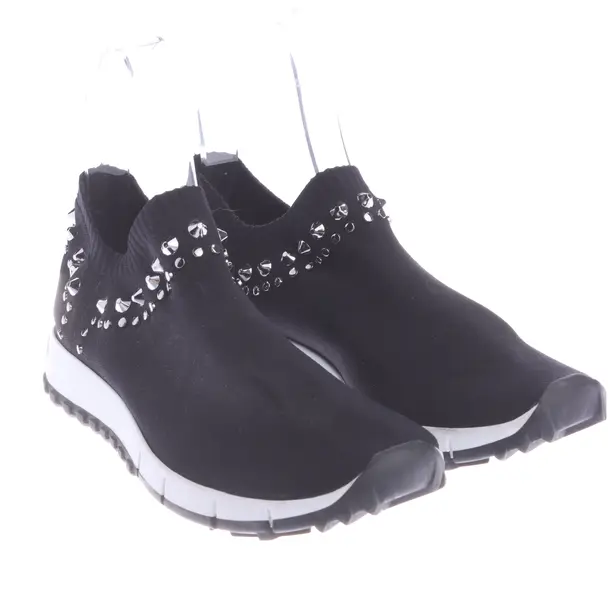 Sneakers, in Black, Jimmy Choo