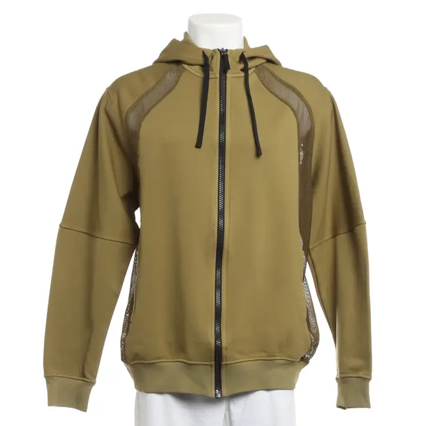 Zip-Up Hoodie, in Olive Green, Polyamide, Stone Island
