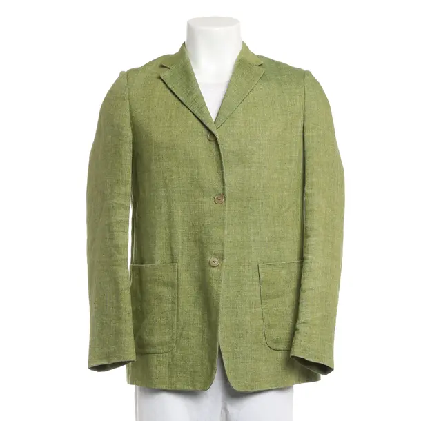 Sakko, in Grün, Leinen, Burberry London