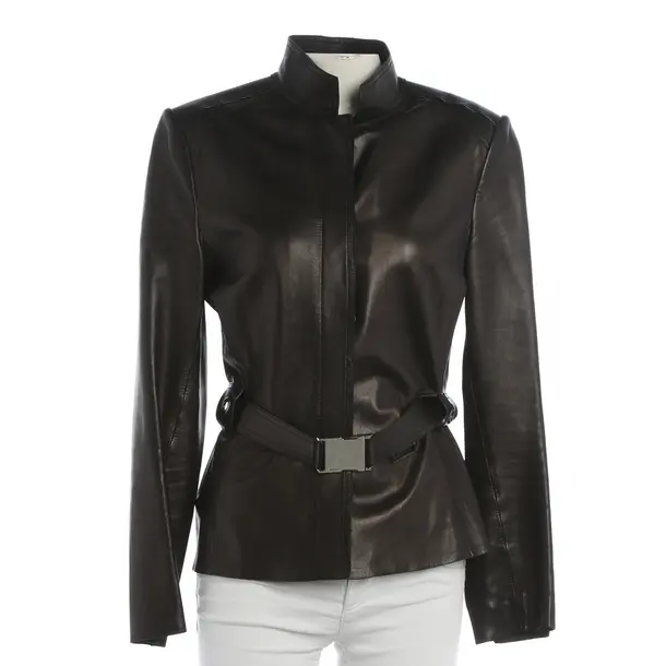 LeatherJacket, in Black, Leather, Gucci