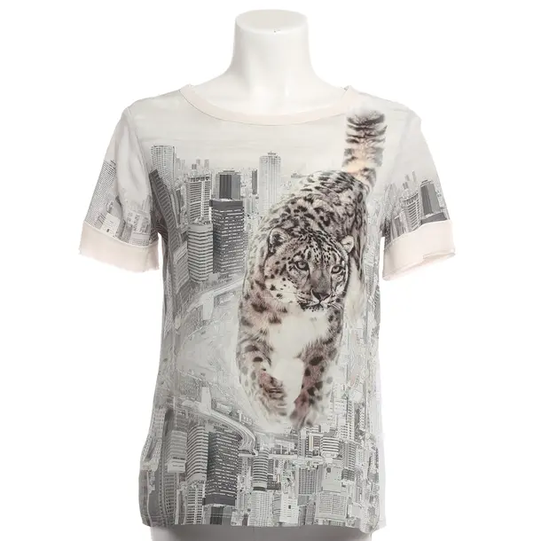 Shirt, in Gray, Cotton, Marc Cain