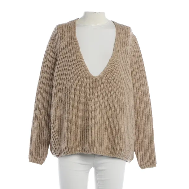 Jumper, in Brown, Wool, Closed