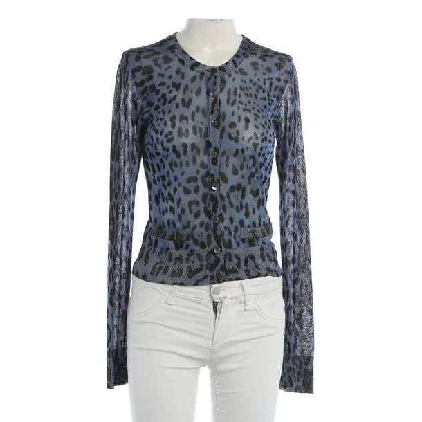 Cardigan, in Blu, Viscosa, Dolce e Gabbana