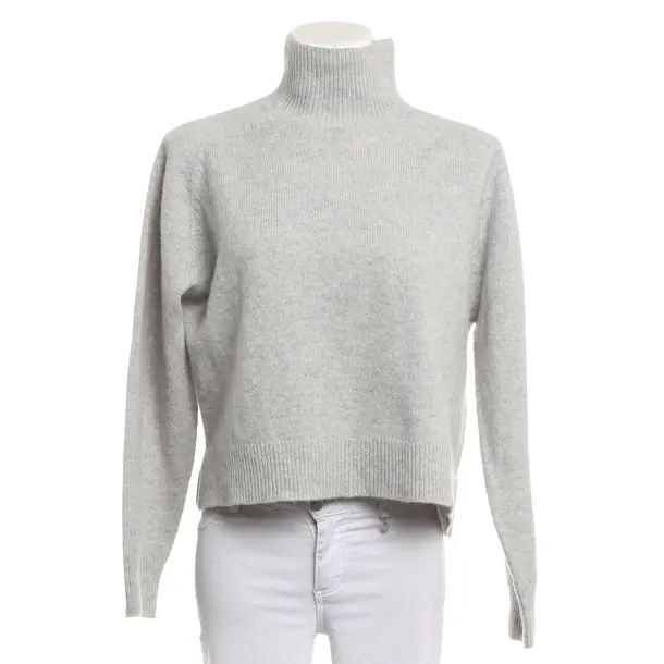 Wollpullover, in Hellgrau, Wolle, Drykorn