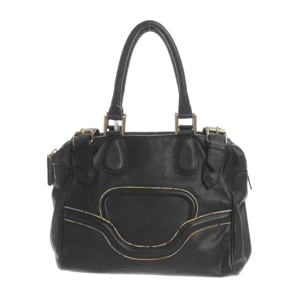 Shoulder Bag, in Black, Leather, Paul Smith