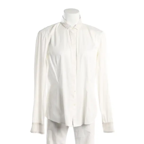 Blouse, in Cream, Cotton, Brunello Cucinelli