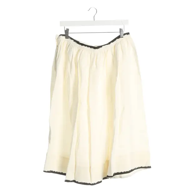 Skirt, in White, Linen, Max Mara