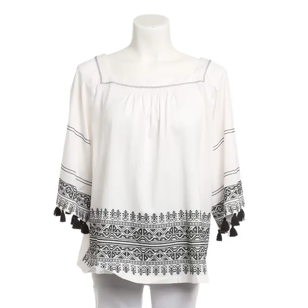 Bluse, in Weiß, Baumwolle, Max Mara