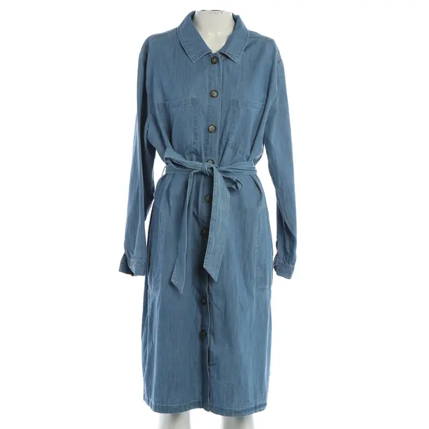 Denim Dress, in Blue, Cotton, Barbour