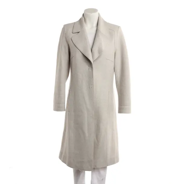 Mid-Season Coat, in Gray, Wool, Marc Cain