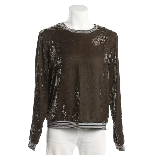 Felpa, in Verde oliva, Poliestere, Riani