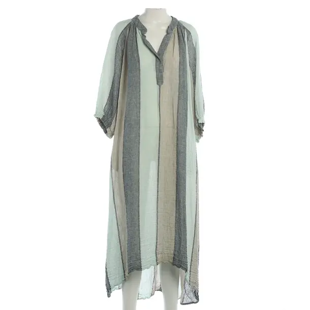 Dress, in Multicolored, Linen, Masscob
