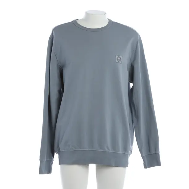 Sweatshirt, in Grau, Baumwolle, Stone Island