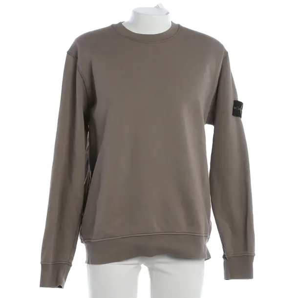 Sweatshirt, in Braun, Baumwolle, Stone Island