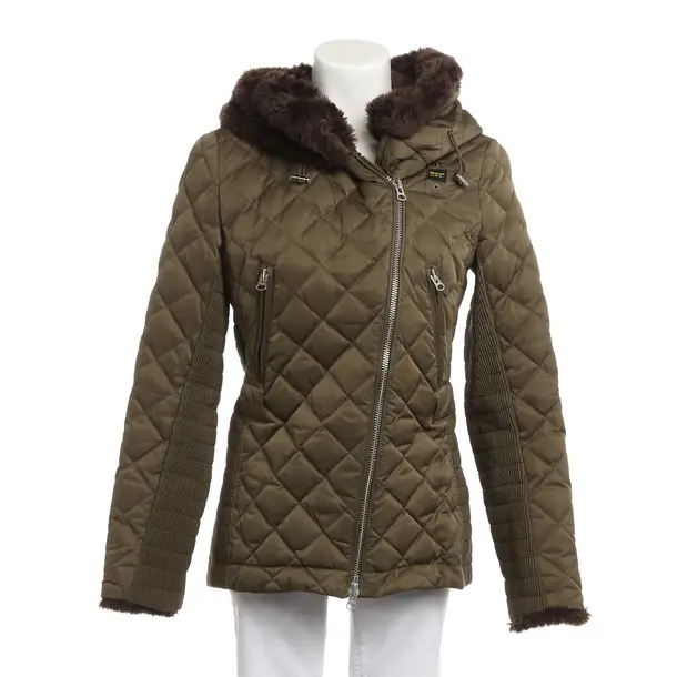 Übergangsjacke, in Olivgrün, Polyester, Blauer USA