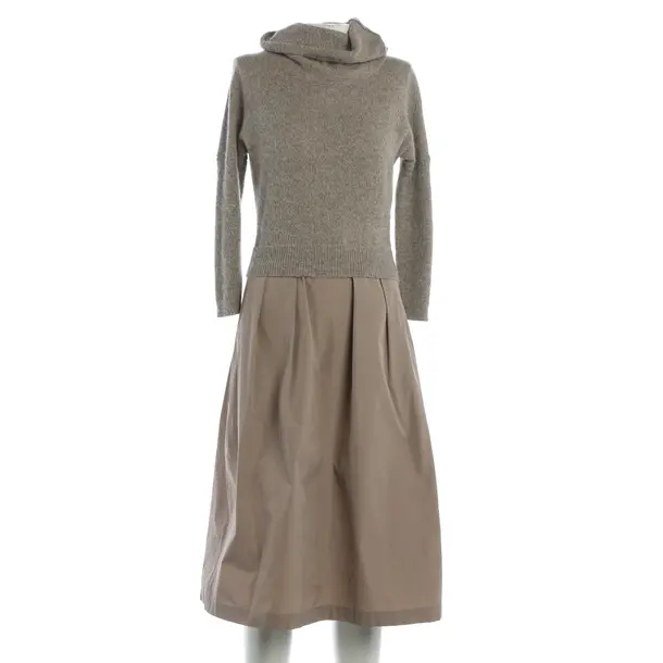 Kleid, in Braun, Polyester, Peserico