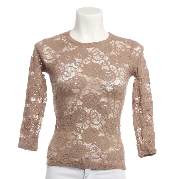 Longsleeve, in Braun, Baumwolle, Kinga Mathe