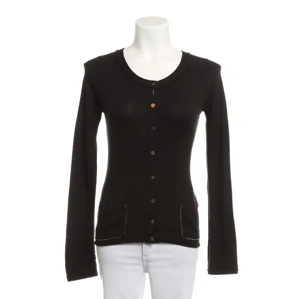 Cardigan, in Nero, Viscosa, Hugo Boss Arancione