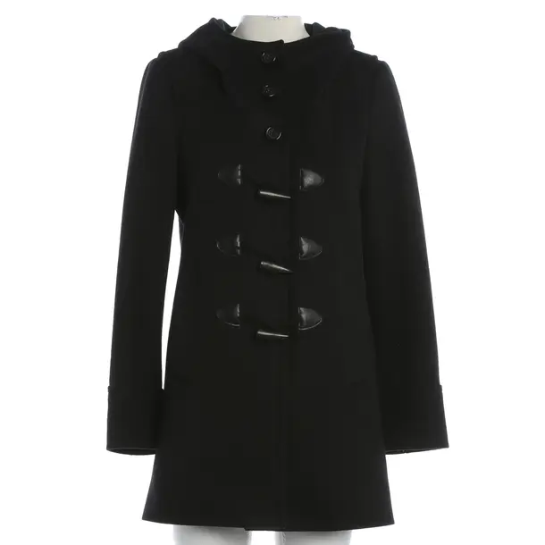 Übergangsmantel, in Schwarz, Wolle, Hugo Boss Red Label