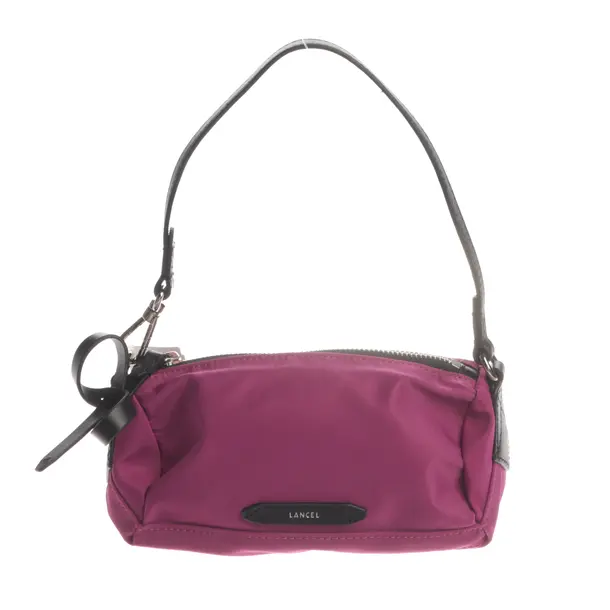 Handbag, in Fuchsia, Polyamide, Lancel