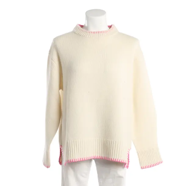 Cashmere Jumper, in Cream, Cashmere, Lisa Yang