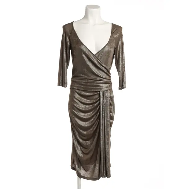 Cocktail Dress, in Brown, Polyester, Temperley London